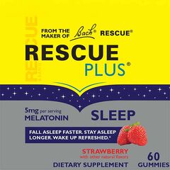 Bach Flower Remedies Rescue Plus Sleep Gummies - 60 Gummies